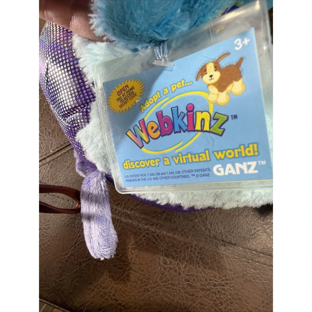 Ganz Webkinz Blufadoodle Flamingo Plush 8